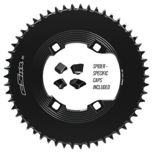 CSixx Road Chainring - Shimano 110BCD Asym 4 Bolt 54T R9200